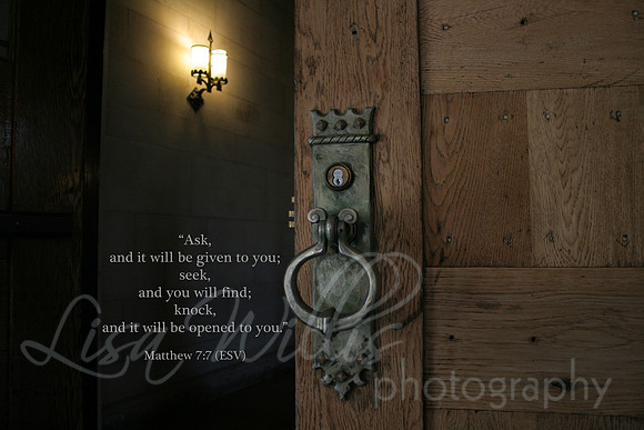 Ask, Seek, Knock