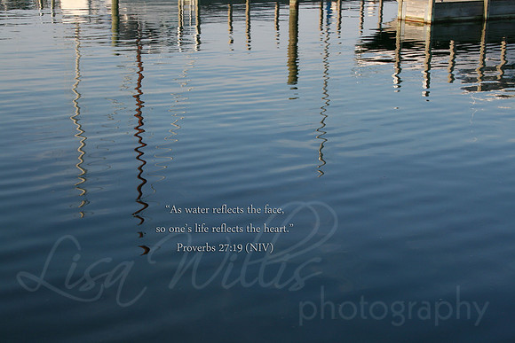 Life Reflects the Heart