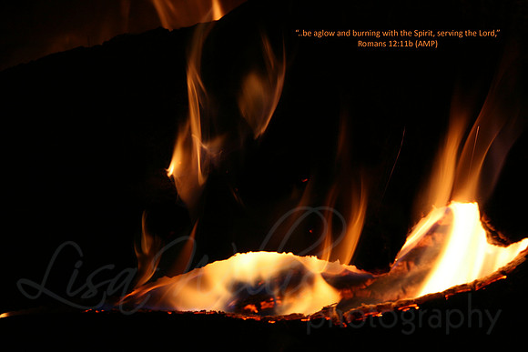 Be Aglow and Burning